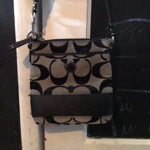 Coach cross body bag